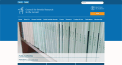 Desktop Screenshot of cbrl.org.uk