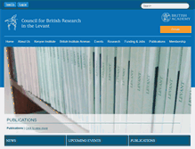 Tablet Screenshot of cbrl.org.uk